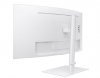 Monitor Samsung 34 cale LS34C650TAUXEN VA 3440x1440 UWQHD 21:9 1xHDMI 1xDP 2xTB 4.0(90W/15W) 3xUSB 3.0 LAN(RJ45) 5ms 100Hz HAS+PIV zakrzyw. gł. biały